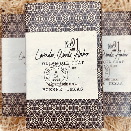 No. 21 Olive Oil Soap Large (6oz.)