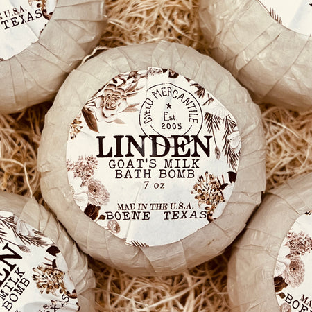 Linden Goat's Milk Bath Bomb