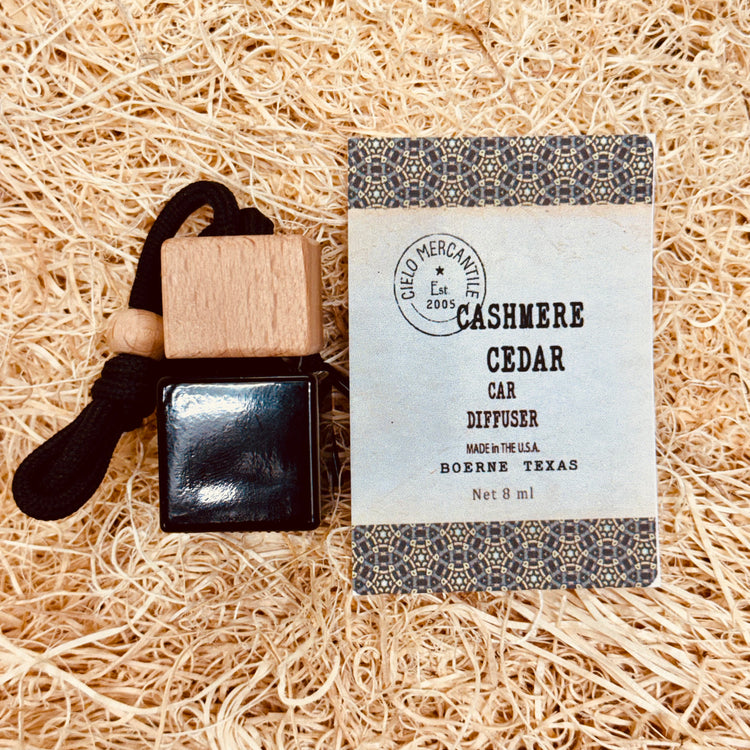 Cashmere Cedar Car Diffuser
