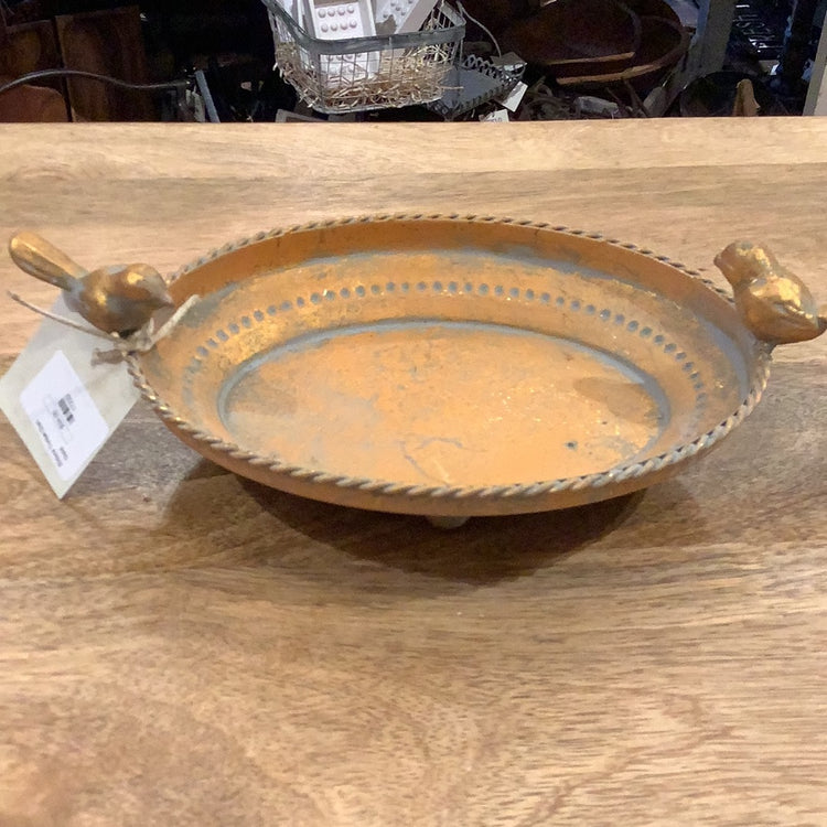 Eldora Trinket Dish-Gold