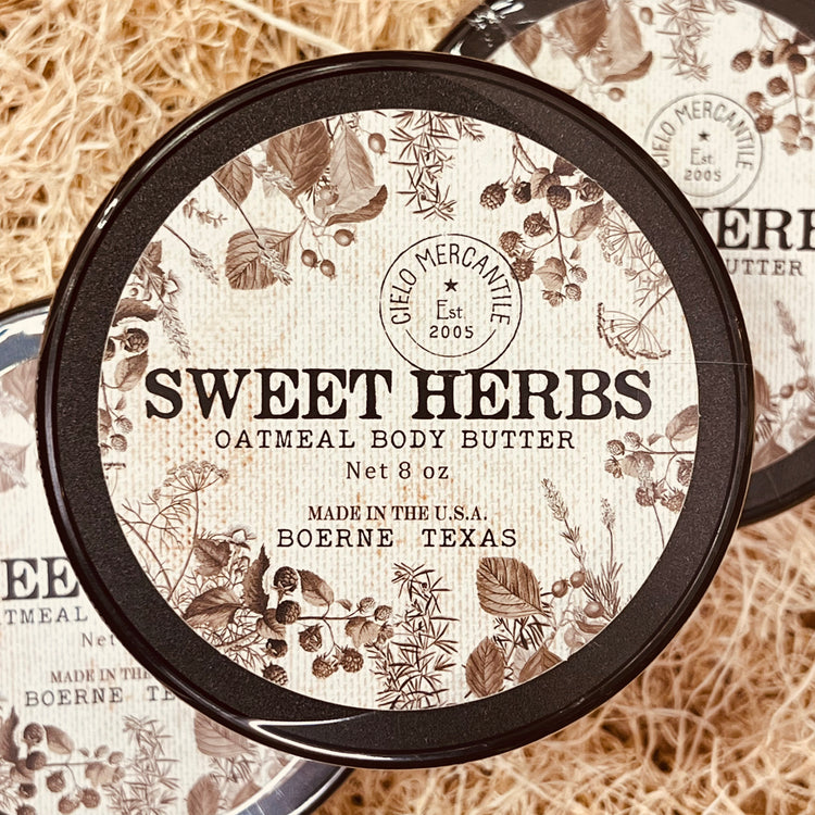 Sweet Herbs Oatmeal Body Butter Large (8oz.)