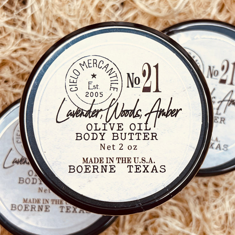 No. 21 Olive Oil Body Butter Small (2oz.)