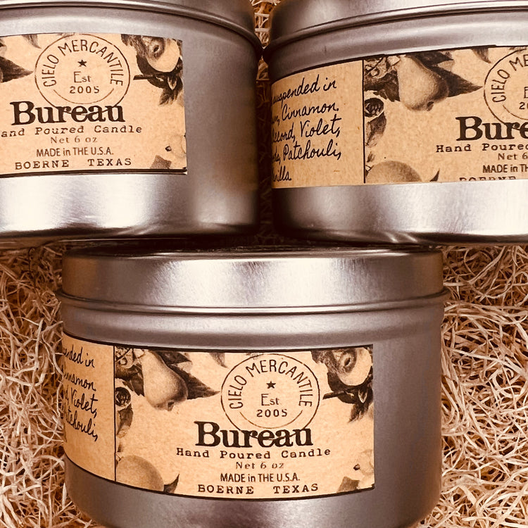 Bureau Hand Poured Candle