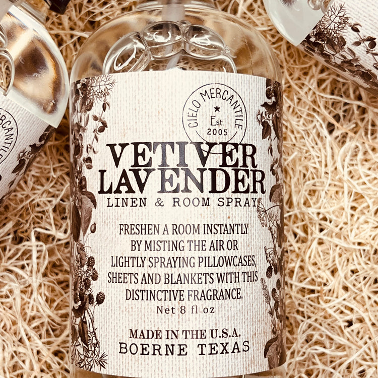 Vetiver Lavender Linen & Room Spray