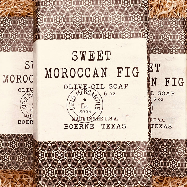 Sweet Moroccan Fig Soap Large (6oz.)