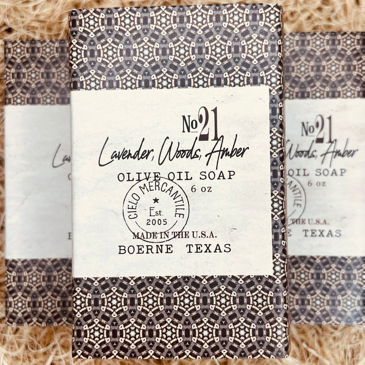 No. 21 Olive Oil Soap Large (6oz.)