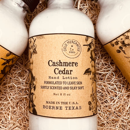 Cashmere Cedar Hand Lotion