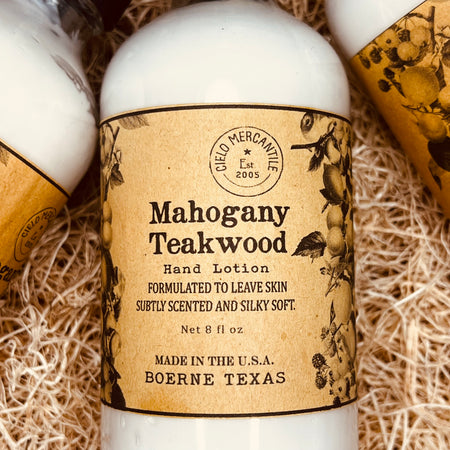 Mahogany Teakwood Hand Lotion