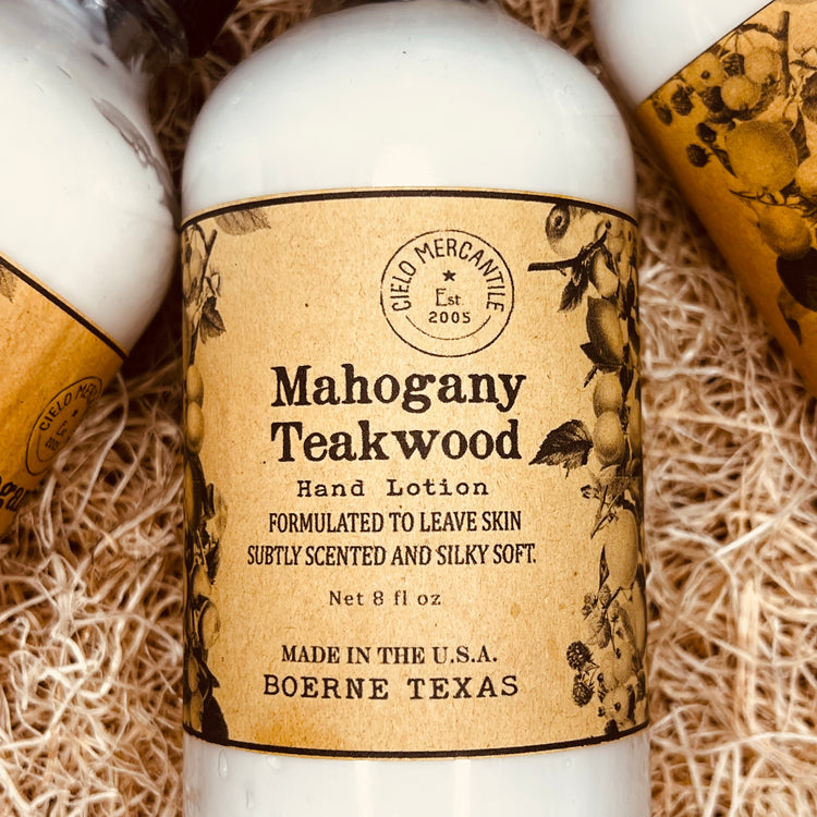 Mahogany Teakwood Hand Lotion