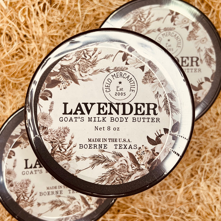 Lavender Goat's Milk Body Butter Large (8oz.)