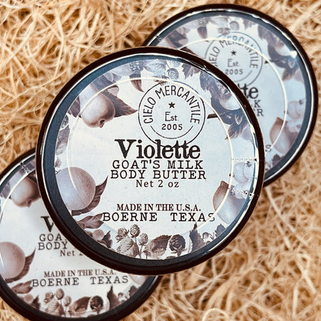 Violette Goat's Milk Body Butter Small (2oz.)