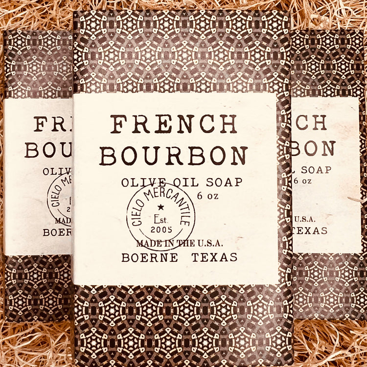 French Bourbon Soap Large (6oz.)