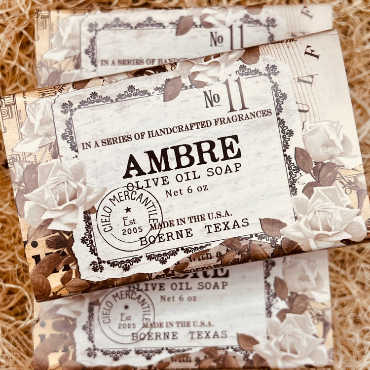 Ambre Olive Oil Soap Large (6oz.)