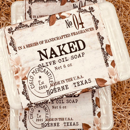 Naked Olive Oil Soap Large (6oz.)