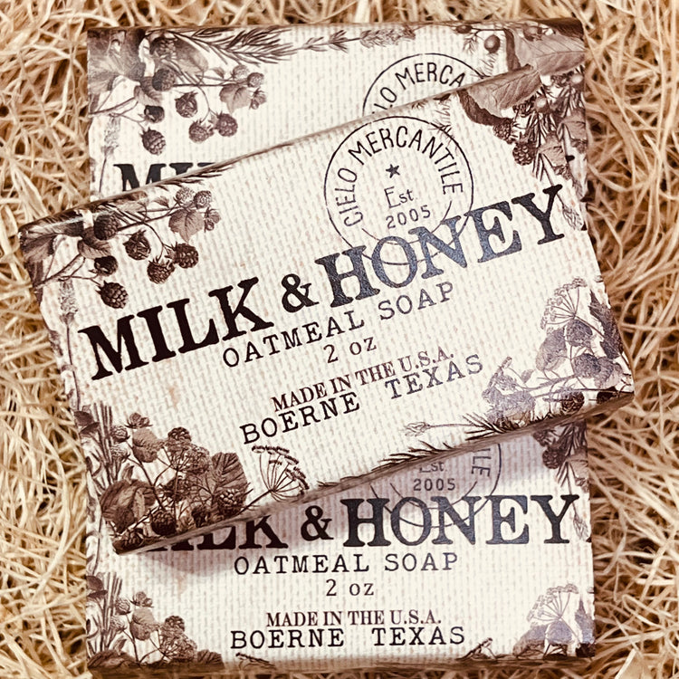 Milk & Honey Oatmeal Soap Small (2oz.)