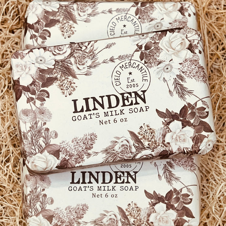 Linden Goat's Milk Soap Large (6oz.)