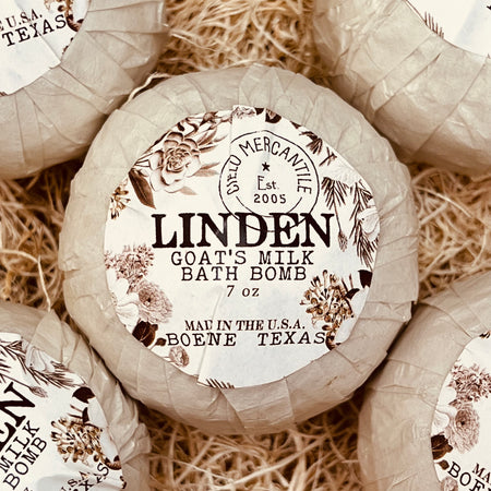 Linden Goat's Milk Bath Bomb