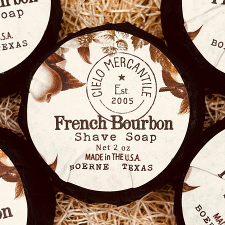 French Bourbon Shaving Soap