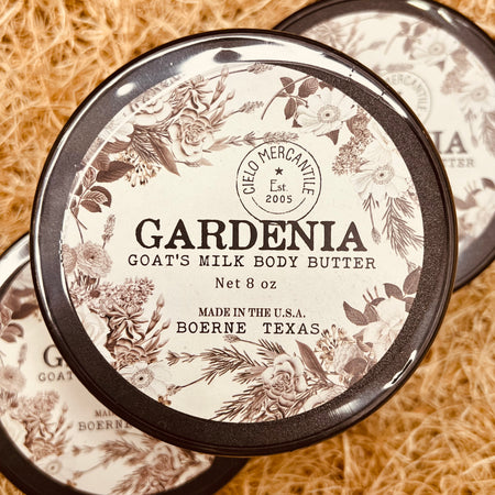 Gardenia Goat's Milk Body Butter Large (8oz.)