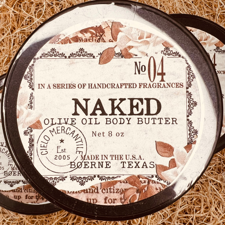 Naked Olive Oil Body Butter Large (8oz.)