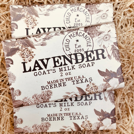 Lavender Goat's Milk Soap Small (2oz.)