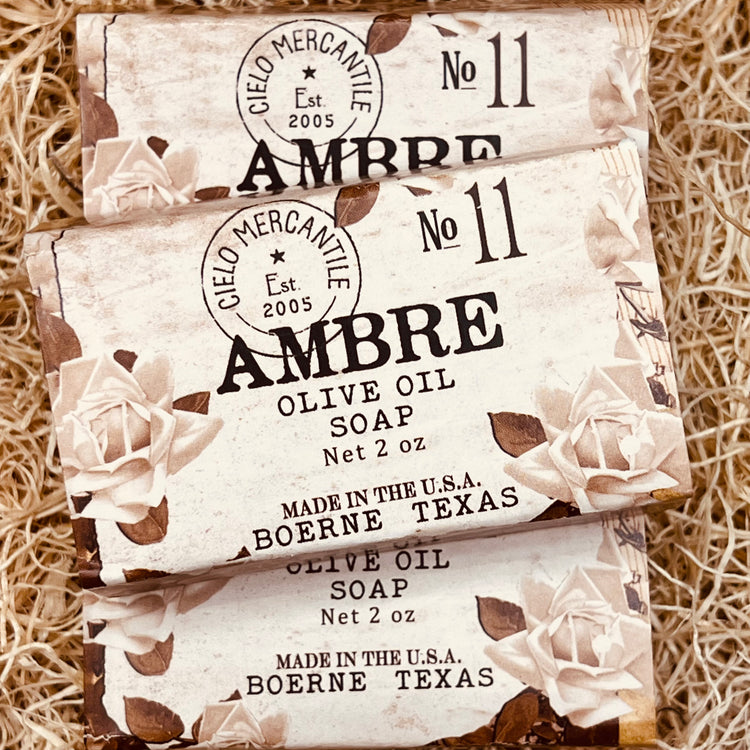 Ambre Olive Oil Soap Small (2oz.)