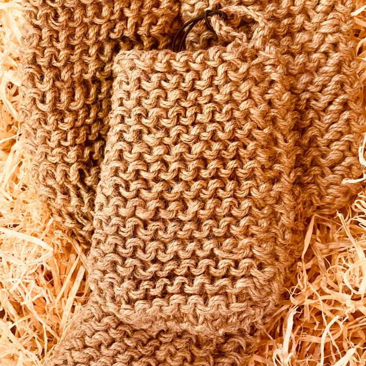 Jute Body Scrubber