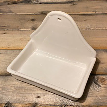 Mountable Stoneware Soap Dish