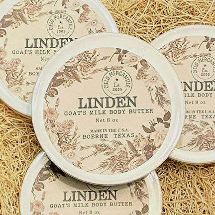 Linden Goat's Milk Body Butter Large (8oz.)