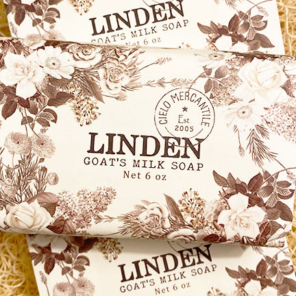 Linden Goat's Milk Soap Large (6oz.)