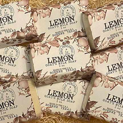 Lemon Goat Milk Soap