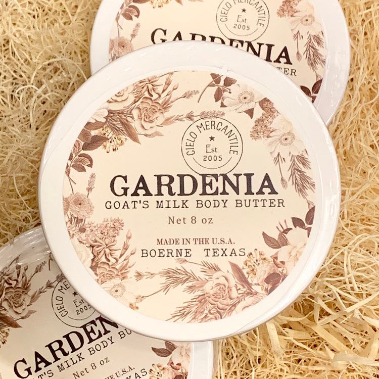 Gardenia Goat's Milk Body Butter Large (8oz.)