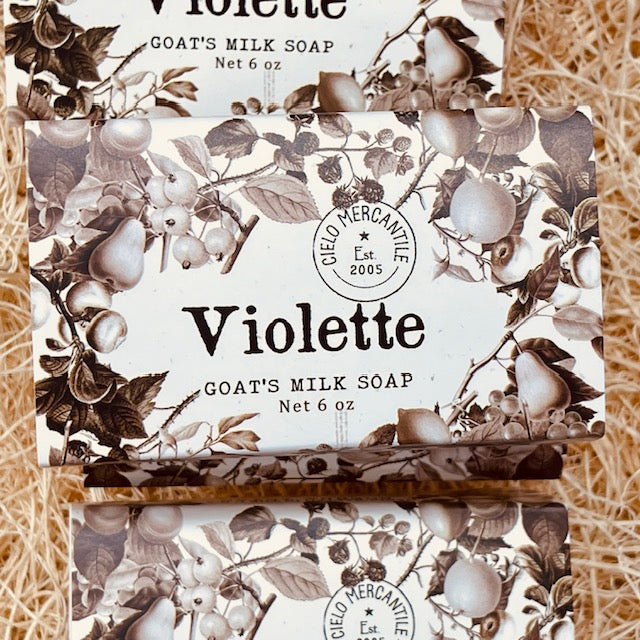 Violette Soap Large (6oz.)