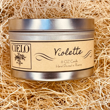 Violette Hand Poured Candle