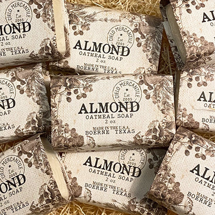 Almond Oatmeal Soap Small (2oz.)