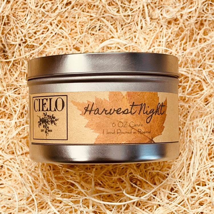 Harvest Night Hand Poured Candle