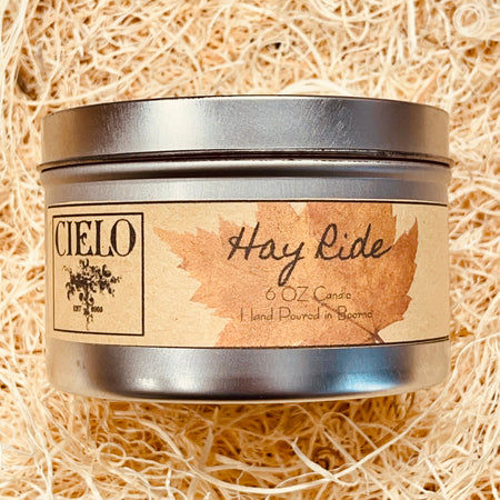 Hayride Hand Poured Candle