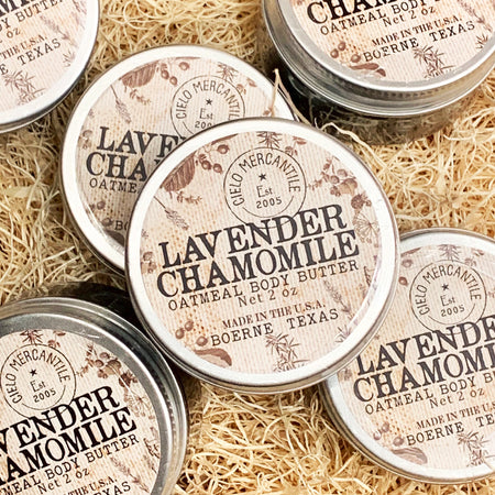 Lavender Chamomile Oatmeal Body Butter Small (2oz.)