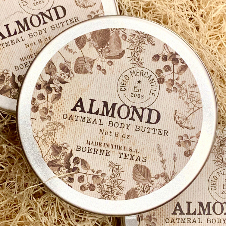 Almond Oatmeal Body Butter Large (8oz.)