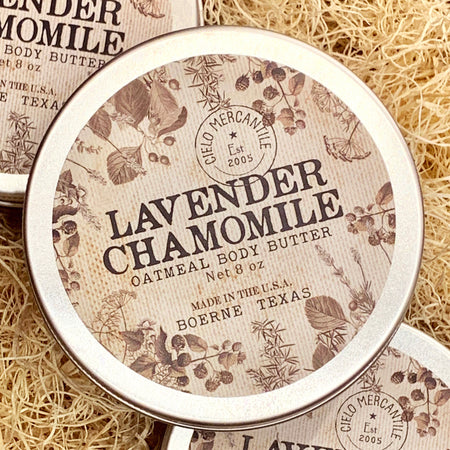 Lavender Chamomile Oatmeal Body Butter Large (8oz.)